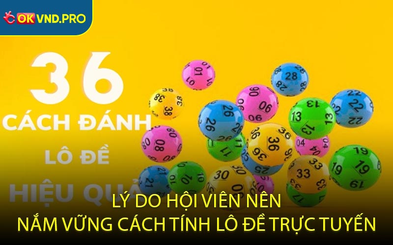 Lý Do Hội Viên Nên Nắm Vững Cách Tính Lô Đề Trực Tuyến
